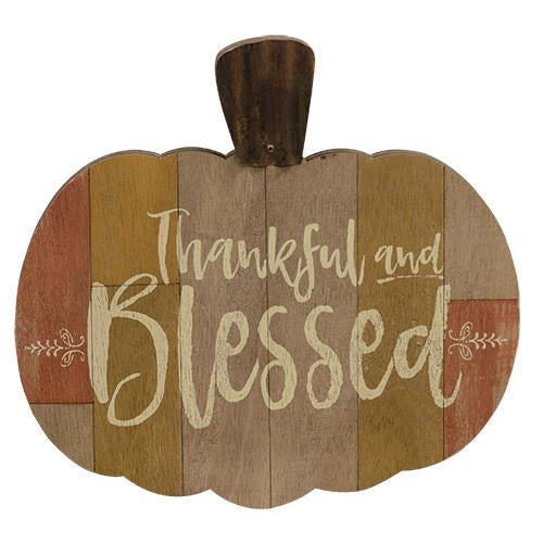 Thankful and Blessed Pumpkin