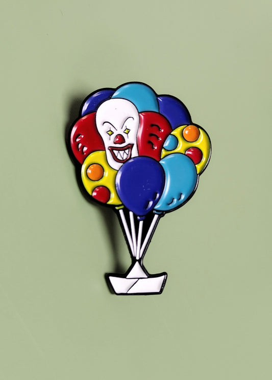 Pennywise and Balloons Enamel Pin