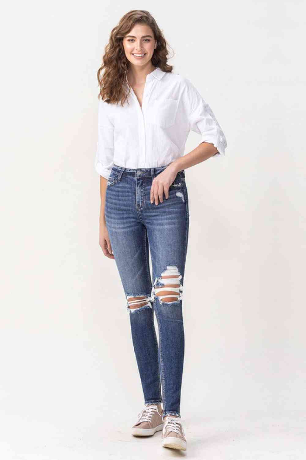 Lovervet Hayden High Rise Skinny Jeans (27-22w)