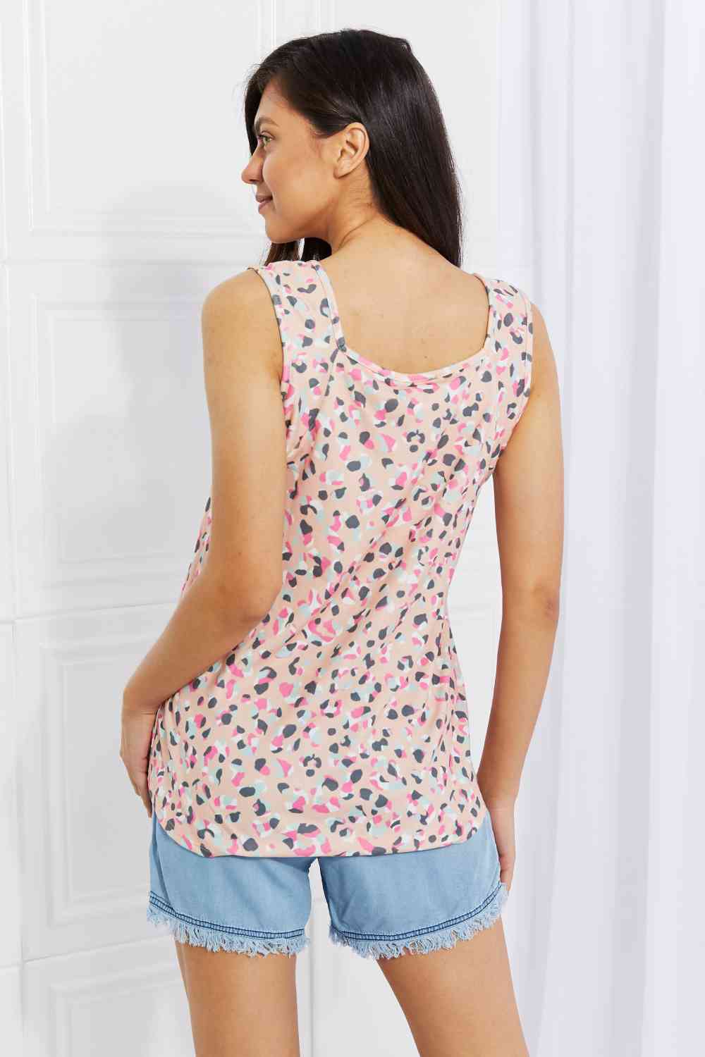 Heimish Printed Sleeveless Top (S, M or L)