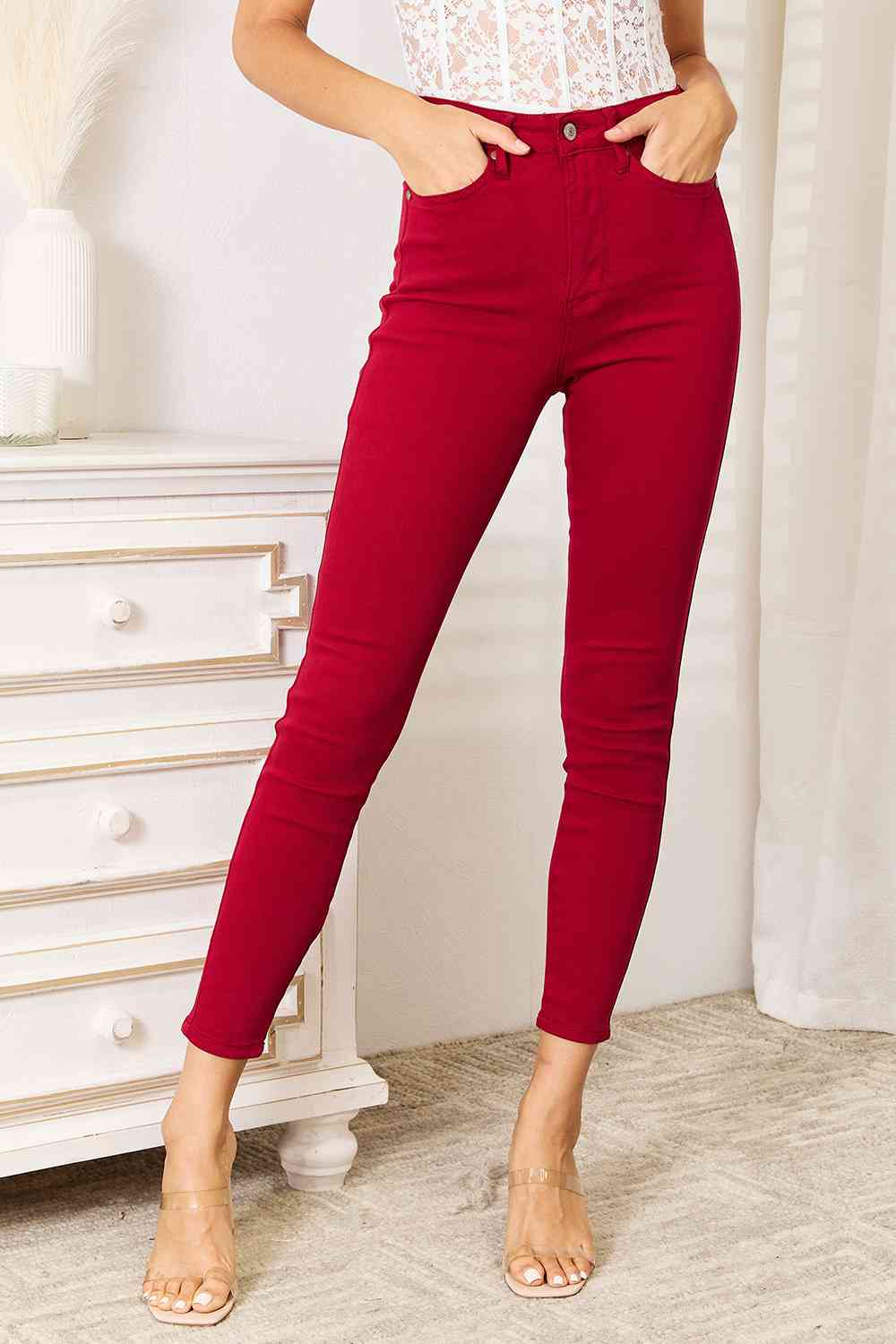 Judy Blue High Waist Tummy Control Skinny Jeans (1, 3, 18w, 20w, 22w or 24w)