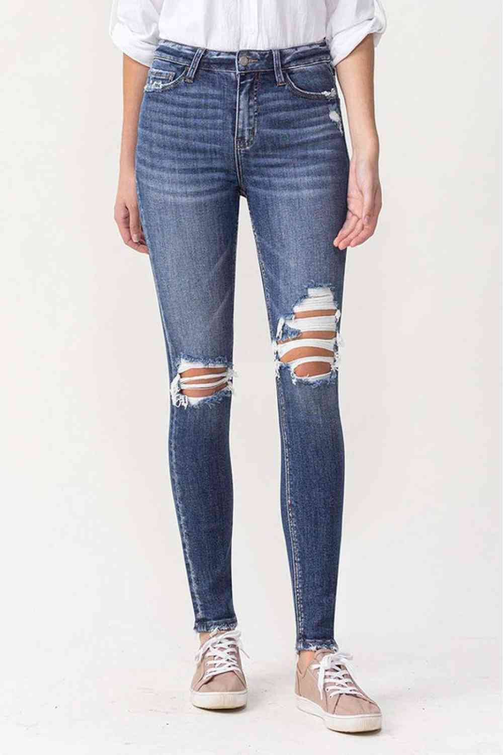 Lovervet Hayden High Rise Skinny Jeans (27-22w)