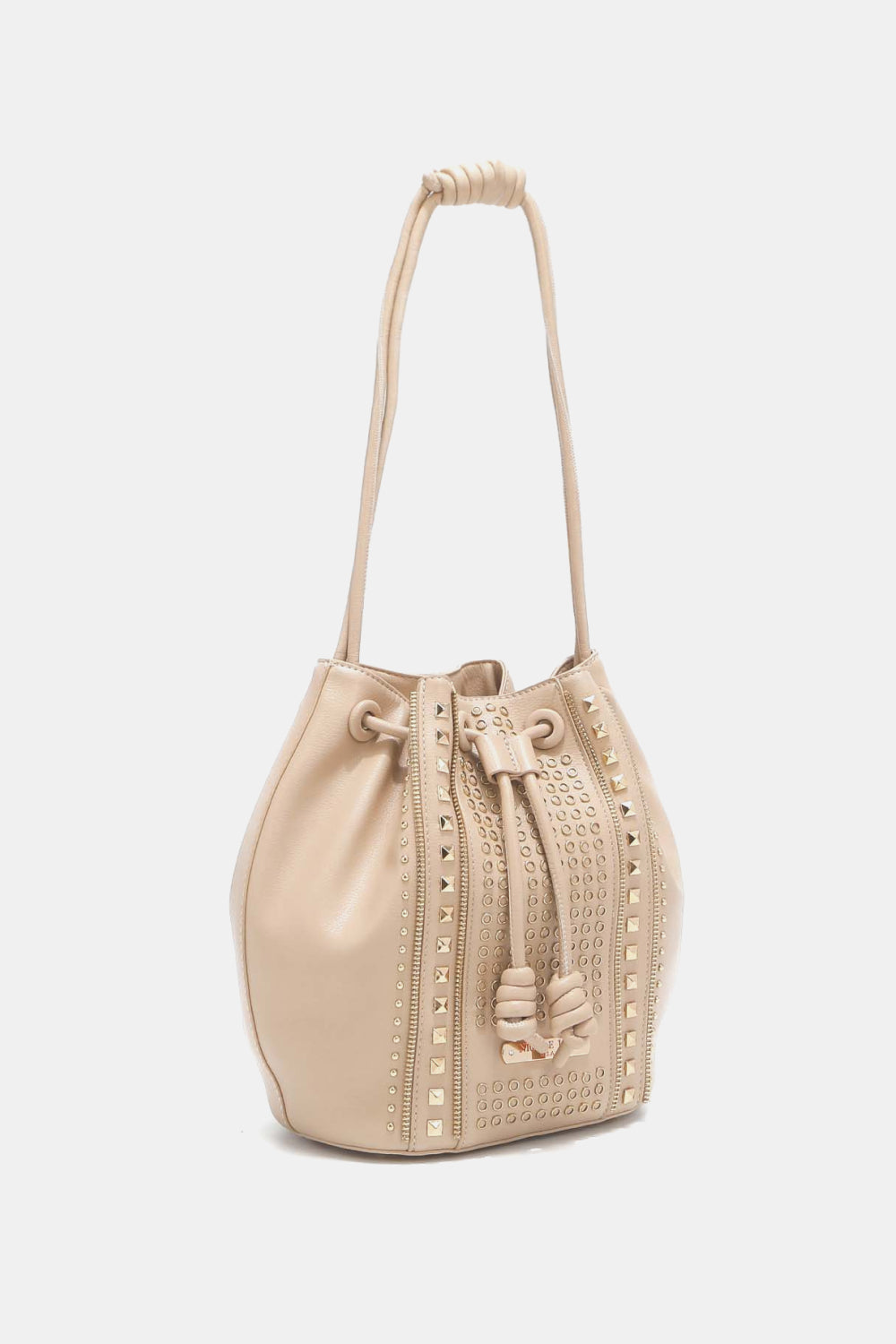 Nicole Lee USA Amy Studded Bucket Bag (Color Options)