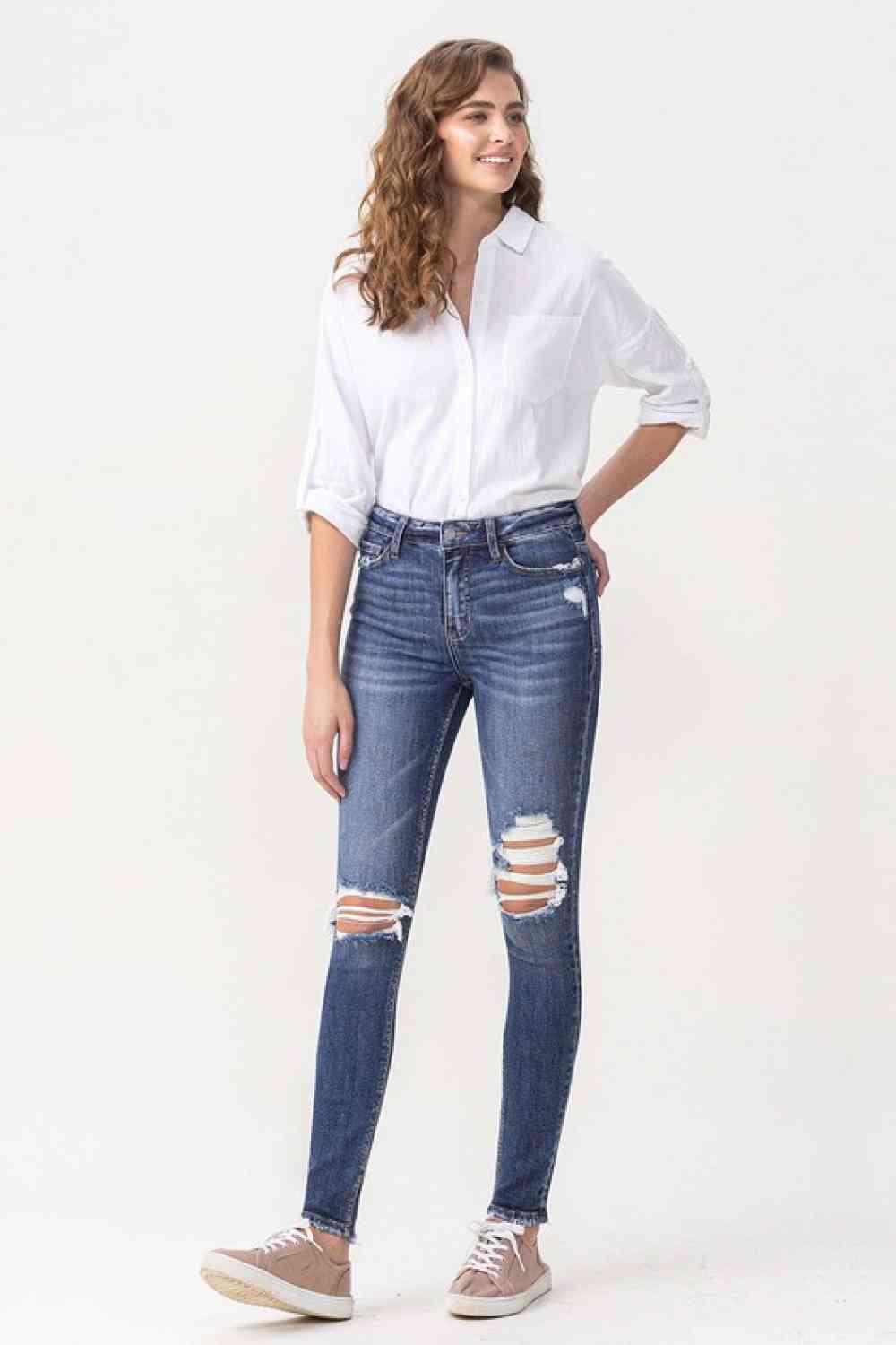 Lovervet Hayden High Rise Skinny Jeans (27-22w)