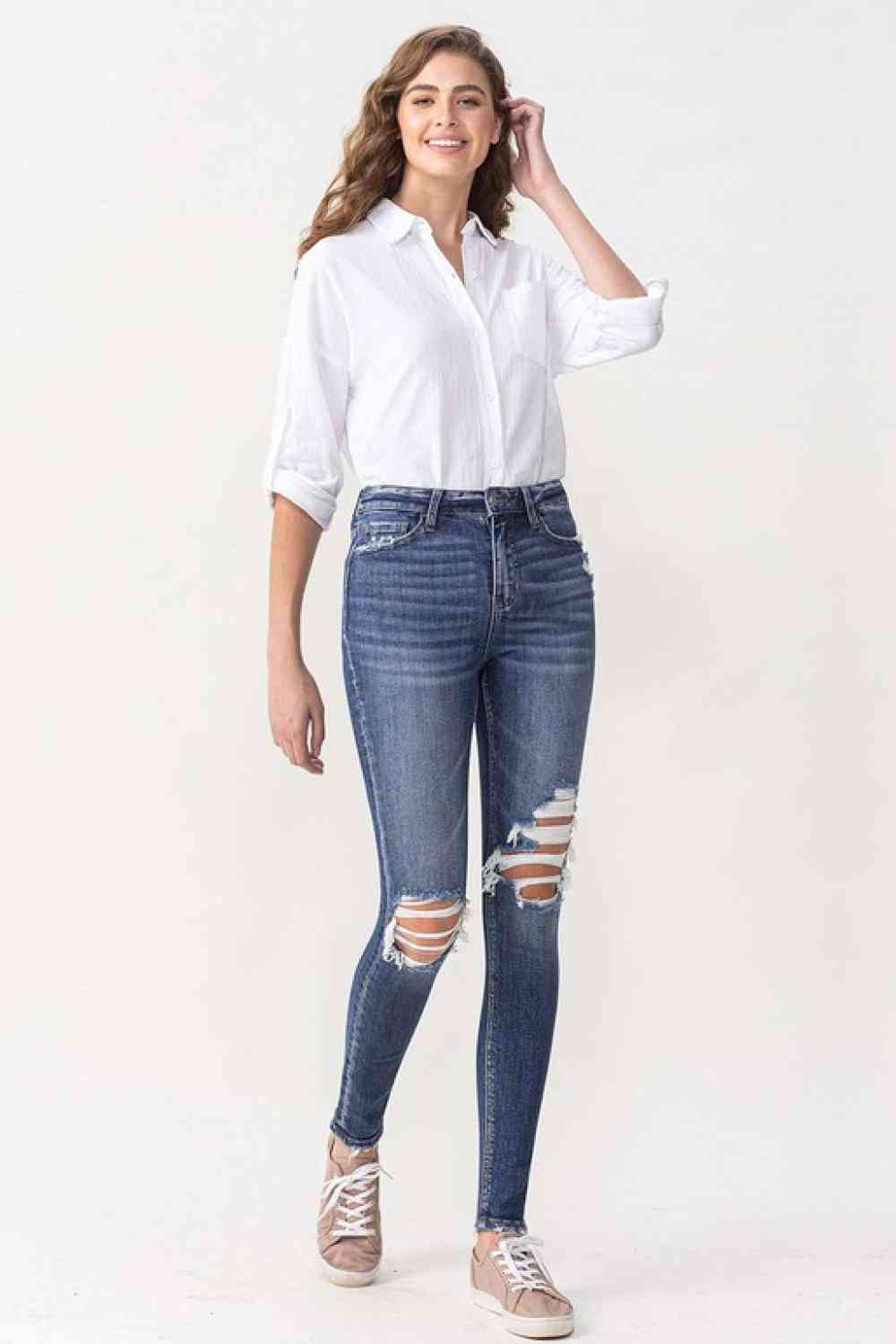 Lovervet Hayden High Rise Skinny Jeans (27-22w)