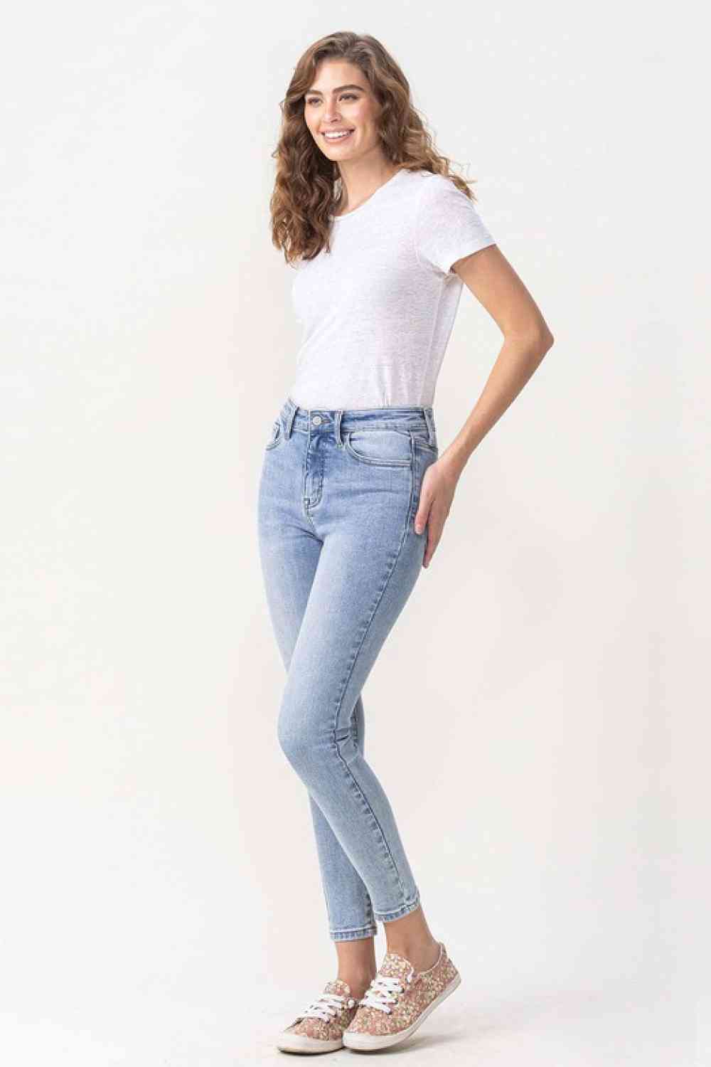 Lovervet Talia High Rise Crop Skinny Jeans (28-22w)